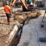 instalación de desagües